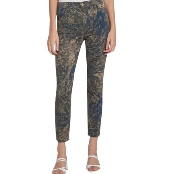 J Brand black Gold jeans Wave Alana High-rise Stretch Skinny Jeans size 26 - Picture 11 of 11